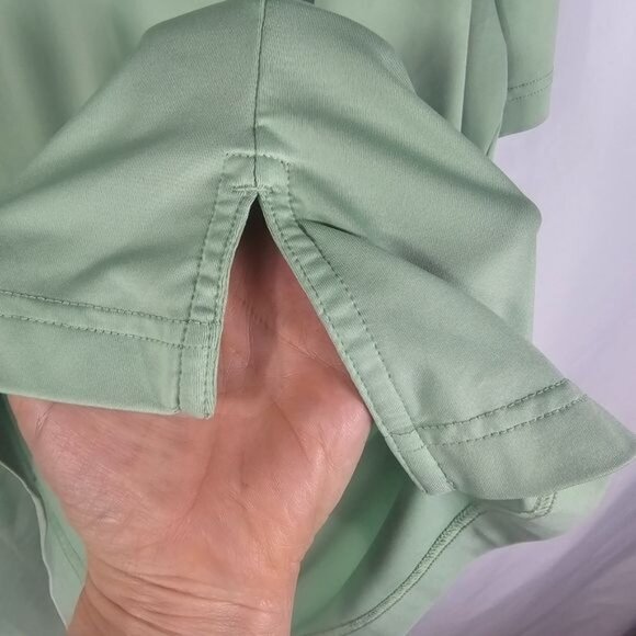 Peter Millar Mens Green Summer Comfort Polo Shirt Sz XL Preppy Athleisure Golf - Picture 5 of 9